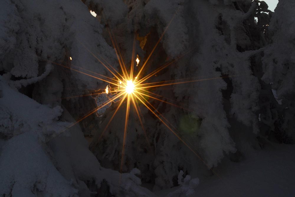 fotoprocházka zimní krajina fotím česko česká republika sněžka krkonoše